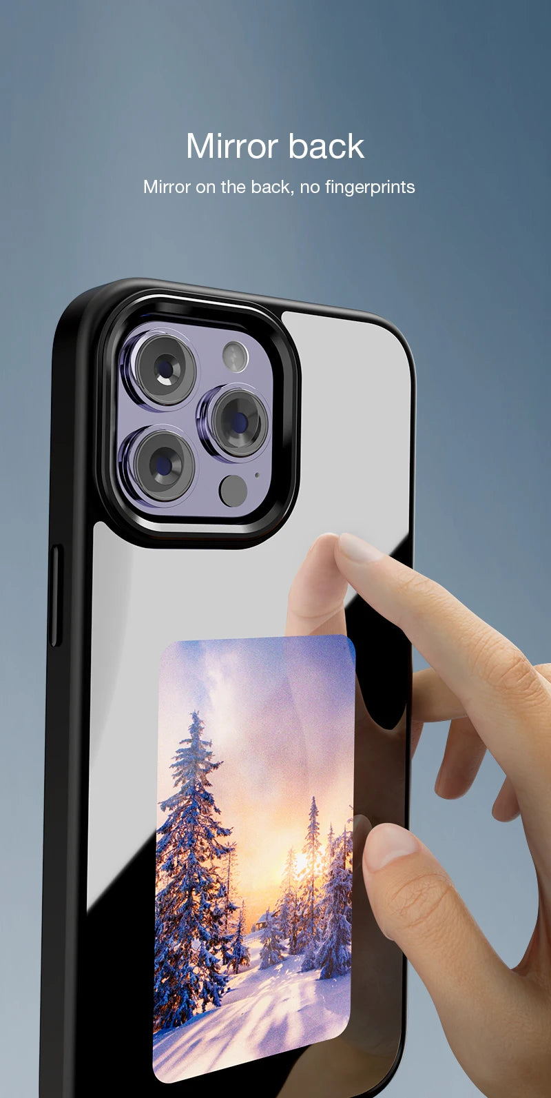 NFC Smart E-ink Screen Phone Case For IPhone 16 15 14 13 12 11 Pro Max DIY Photo Anime Characters Boy Girl Silicone Phone Cover