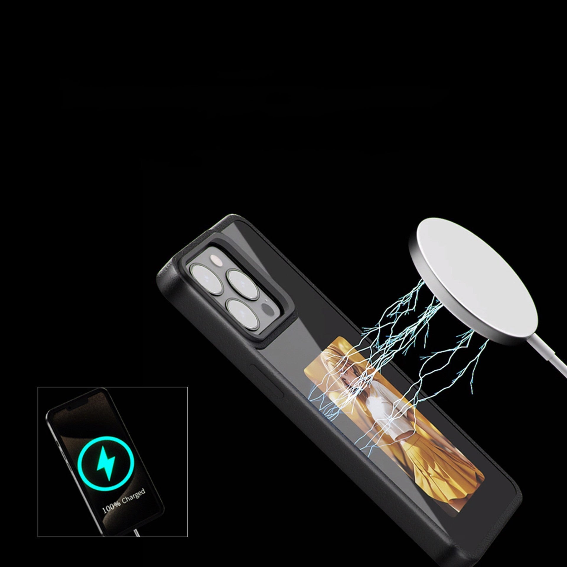 E-ink Screen Phone Case Four Colors