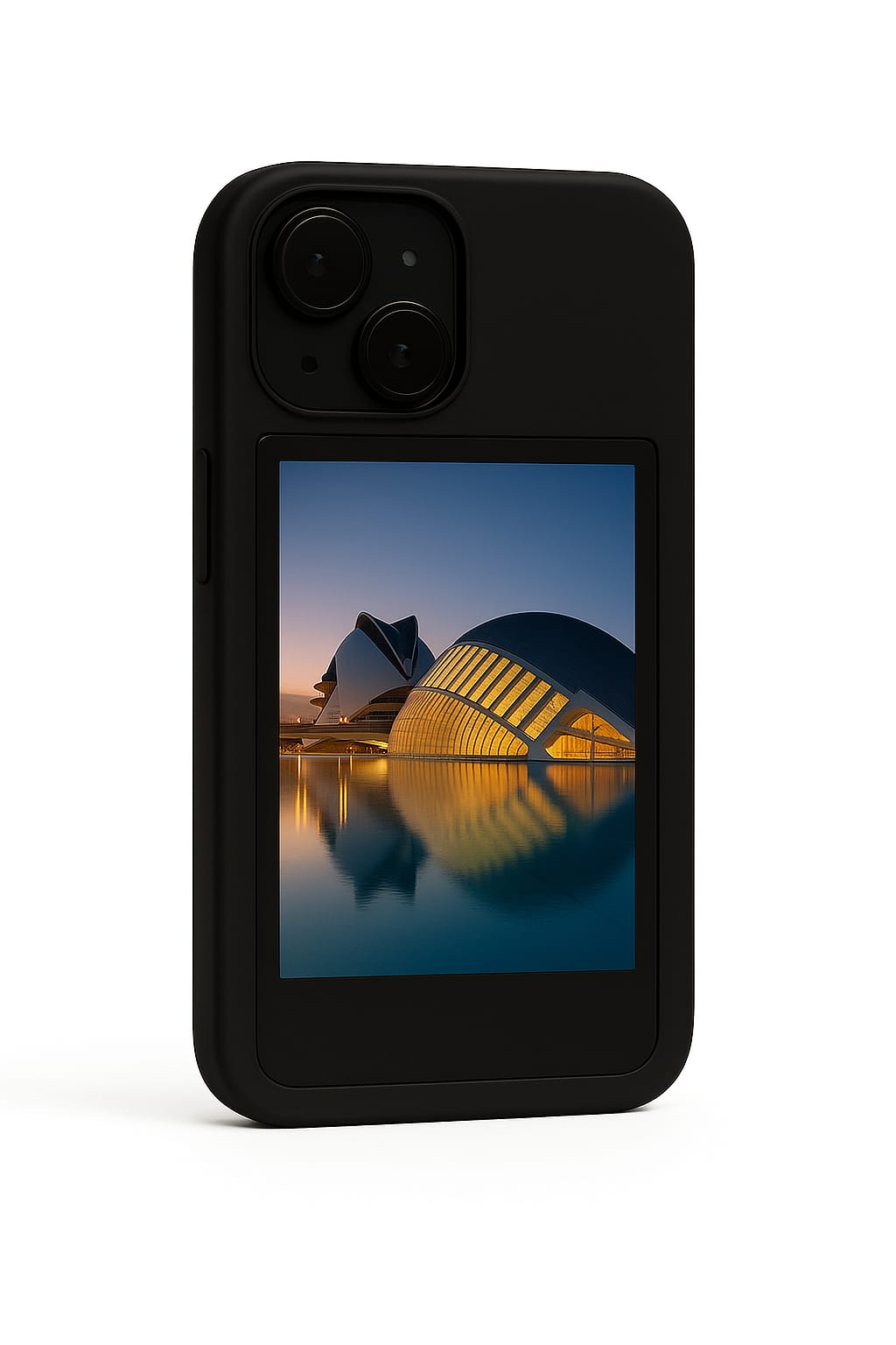 NFC Telefoonhoesje met E‑Ink scherm